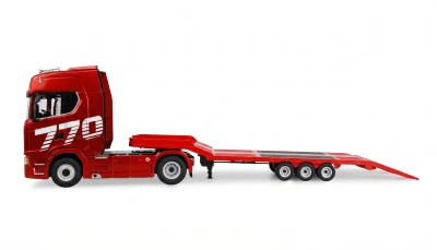 Amewi Scania 770 červený 6x4 1:18 RTR RC tahač s podvalníkem