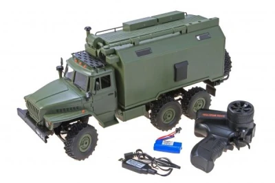 S-Idee URAL 6x6 proporcionální vojenský truck 1:16 RTR