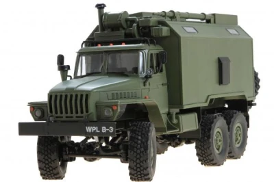S-Idee URAL 6x6 proporcionální vojenský truck 1:16 RTR