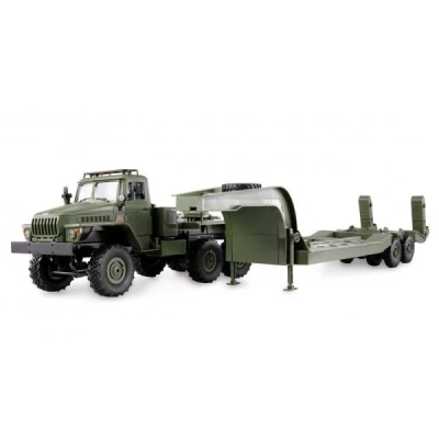 AMEWI Ural B36 zelený 6WD 1:16 RC vojenský truck s podvalníkem