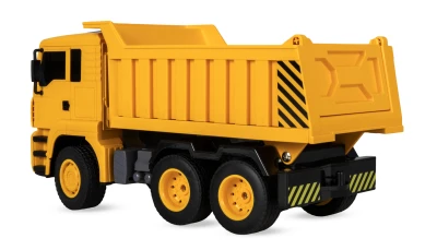 AMEWI Trade e.K. Sada 2 v 1 RC pásový bagr a RC sklápěč 1:18 RTR kovová lžíce LED osvětlení