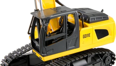 AMEWI Trade e.K. Sada 2 v 1 RC sklápěč dumper a RC pásový bagr, 9 kanálů, RTR v měřítku 1:24