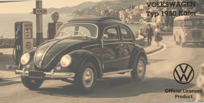 AMEWI VW Brouk Typ 1 1950 béžový RC model 1:16 RTR s LED osvětlením