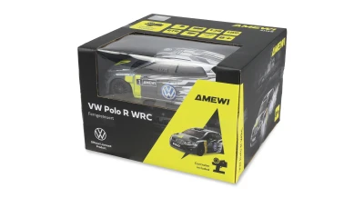 Amewi VW Polo R WRC Rally/Drift 4WD 1:28 RTR šedé RC auto