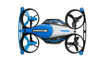 AMEWI Trade e.K. Závodní dron FormulA včetně závodní dráhy modrý RTF sada