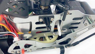 BUZZARD V2 jednorotorový vrtulník se stabilizací, 4ch, RTF, 2,4 GHz, bílý + sleva 300,- na příslušenství