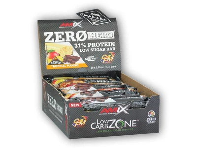 Amix 15x Zero Hero High Low Sugar Bar 65g MIX Amix 15x Zero Hero High Low Sugar Bar 65g MIX