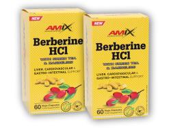Amix 2x Berberine HCl + GreenTea Dandelion 60 kapsúl