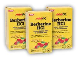 Amix 3x Berberine HCl + GreenTea Dandelion 60 kapsúl
