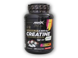 Amix Black Line Creatine Creapure 2500mg 210 Chewable Tabs Zero Sugar Multi