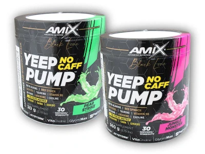 Amix Black Line Yeep Pump NO CAFF 345g Amix Black Line Yeep Pump NO CAFF 345g