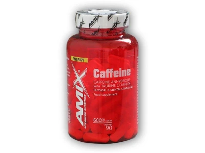 Amix Caffeine 200mg with Taurine 90 kapslí