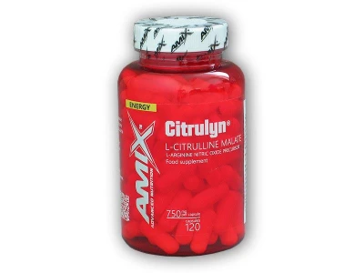 Amix CitruLyn 750mg 120 kapslí Amix CitruLyn 750mg 120 kapslí