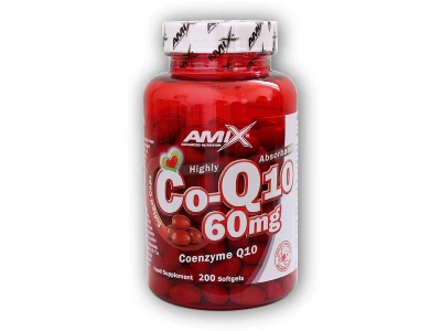 Amix Coenzyme Q10 60mg 200 kapslí