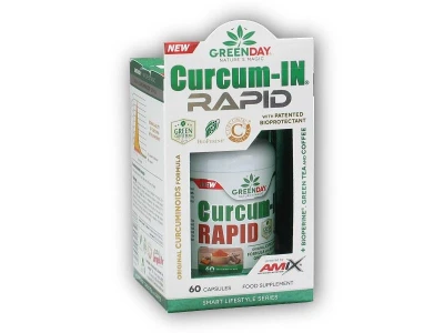 Amix GreenDay Curcum-IN Rapid 60 kapslí Amix GreenDay Curcum-IN Rapid 60 kapslí