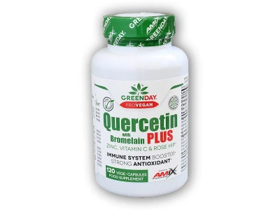 Amix GreenDay ProVEGAN Quercetin with Bromelain 120cps Amix GreenDay ProVEGAN Quercetin with Bromelain 120cps