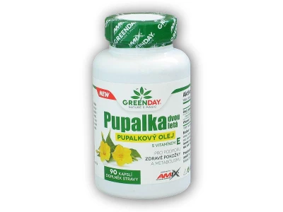 Amix GreenDay Pupalka Dvouletá + Vitamin E 90 cps Amix GreenDay Pupalka Dvouletá + Vitamin E 90 cps