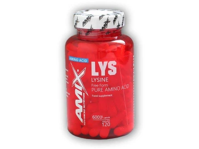 Amix Lysine 600mg 120 kapslí