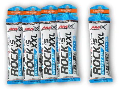 Amix Performance Series 4x Rocks Energy Gel XXL caffeine 65g+1xZDARMA Amix Performance Series 4x Rocks Energy Gel XXL caffeine 65g+1xZDARMA