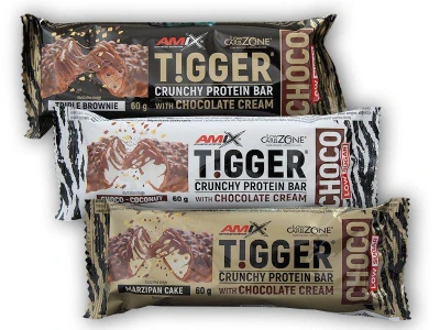 Amix Tigger Choco Crunchy High Protein Bar 60g Amix Tigger Choco Crunchy High Protein Bar 60g