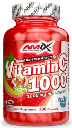 Amix Vitamin C 1000 mg 100 kapslí