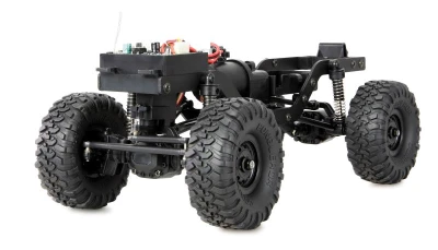 Amewi AMXRock Crosstrail zelený 4WD 1:16 RTR LED rampa Scale RC Crawler