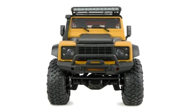 Amewi AMXRock D90 oranžový 4WD 1:16 RTR LED rampa RC crawler