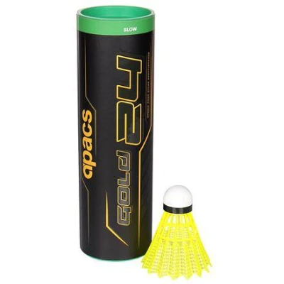 Apacs Gold 24 badmintonové míčky zelená Apacs Gold 24 badmintonové míčky zelená