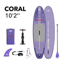 Aqua Marina Coral 10.2 NIGHT FADE 2024 night fade paddleboard set + sleva 300,- na příslušenství