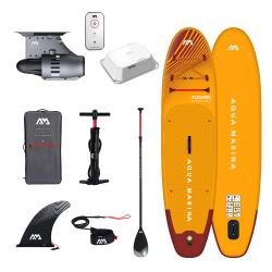 Aqua Marina EFusion 10.10 Combo 2025 orange paddleboard s motorom