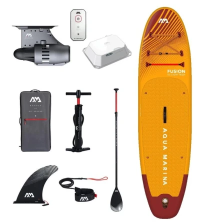 Aqua Marina EFusion 10.10 Combo 2025 orange paddleboard s motorom
