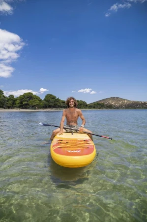 Aqua Marina Fusion 10,10 2026 before sunset paddleboard set