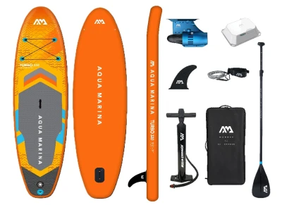 Aqua Marina GO Turbo 320 2025 paddleboard set s motorem + sleva 500,- na příslušenství Aqua Marina GO Turbo 320 2025 paddleboard set s motorem + sleva 500,- na příslušenství