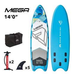 Aqua Marina Mega 18.1 2025 blue paddleboard set + sleva 1000,- na příslušenství