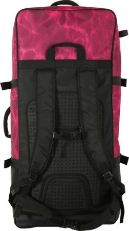 Aqua Marina Premium RED 90l s kolečky 2025 red transportní vak