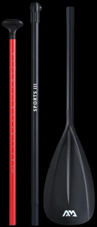 Aqua Marina Sports 3 Adj 3D 2025 pádlo POUZE 175 - 220cm (VÝPRODEJ)