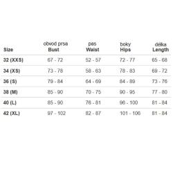 Aqua-Speed Ana dámské plavky černá-oranžová POUZE 38 (VÝPRODEJ)