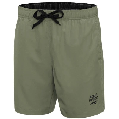 Aqua-Speed Dylan pánské plavecké šortky khaki Aqua-Speed Dylan pánské plavecké šortky khaki
