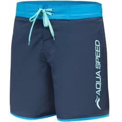 Aqua-Speed Evan pánské plavecké šortky modrá