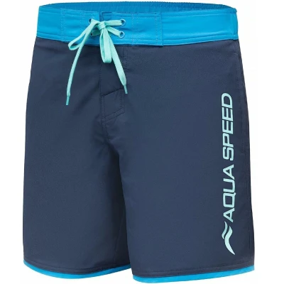 Aqua-Speed Evan pánské plavecké šortky modrá