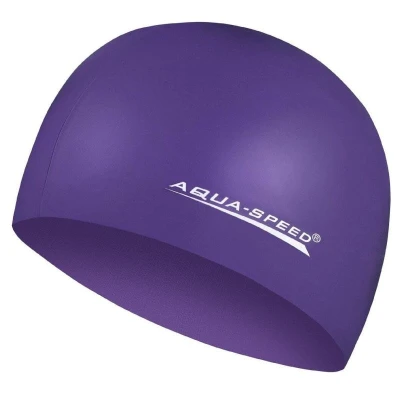 Aqua-Speed Mega koupací čepice fialová Aqua-Speed Mega koupací čepice fialová