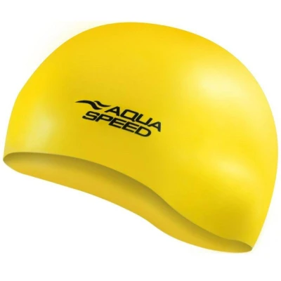 Aqua-Speed Mono koupací čepice žlutá Aqua-Speed Mono koupací čepice žlutá