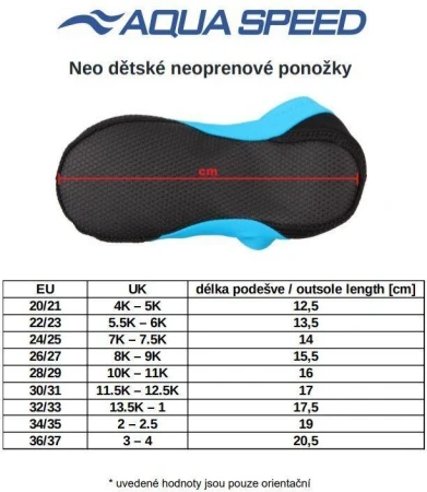 Aqua-Speed Neo dětské neoprenové ponožky růžová