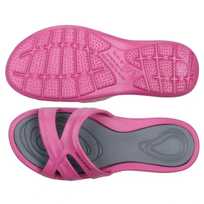 Aqua-Speed Panama dámské pantofle purpurová