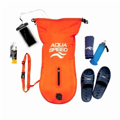 Aqua Speed Plavecká bójka a suchý vak OPEN WATER 37x24