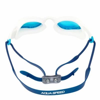 Aqua Speed Plavecké zrcadlové brýle ​​Vortex Mirror s pouzdrem bílá