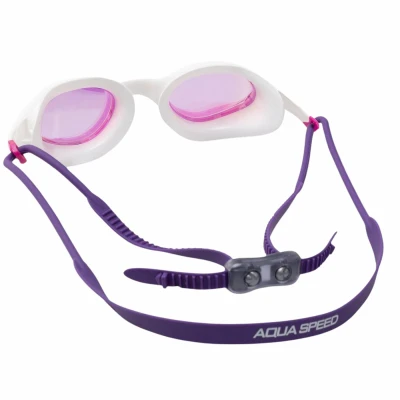 Aqua Speed Plavecké zrcadlové brýle ​​Vortex Mirror s pouzdrem růžová