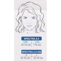 Aqua-Speed Spectra 2.0 KID potápačská maska tyrkysová IBA L (VÝPREDAJ)