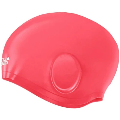 Aqua-Speed Volume Ear Cap koupací čepice lososová