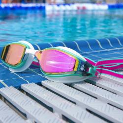 Aqua Sphere Dámské plavecké brýle FASTLANE PINK TITANIUM